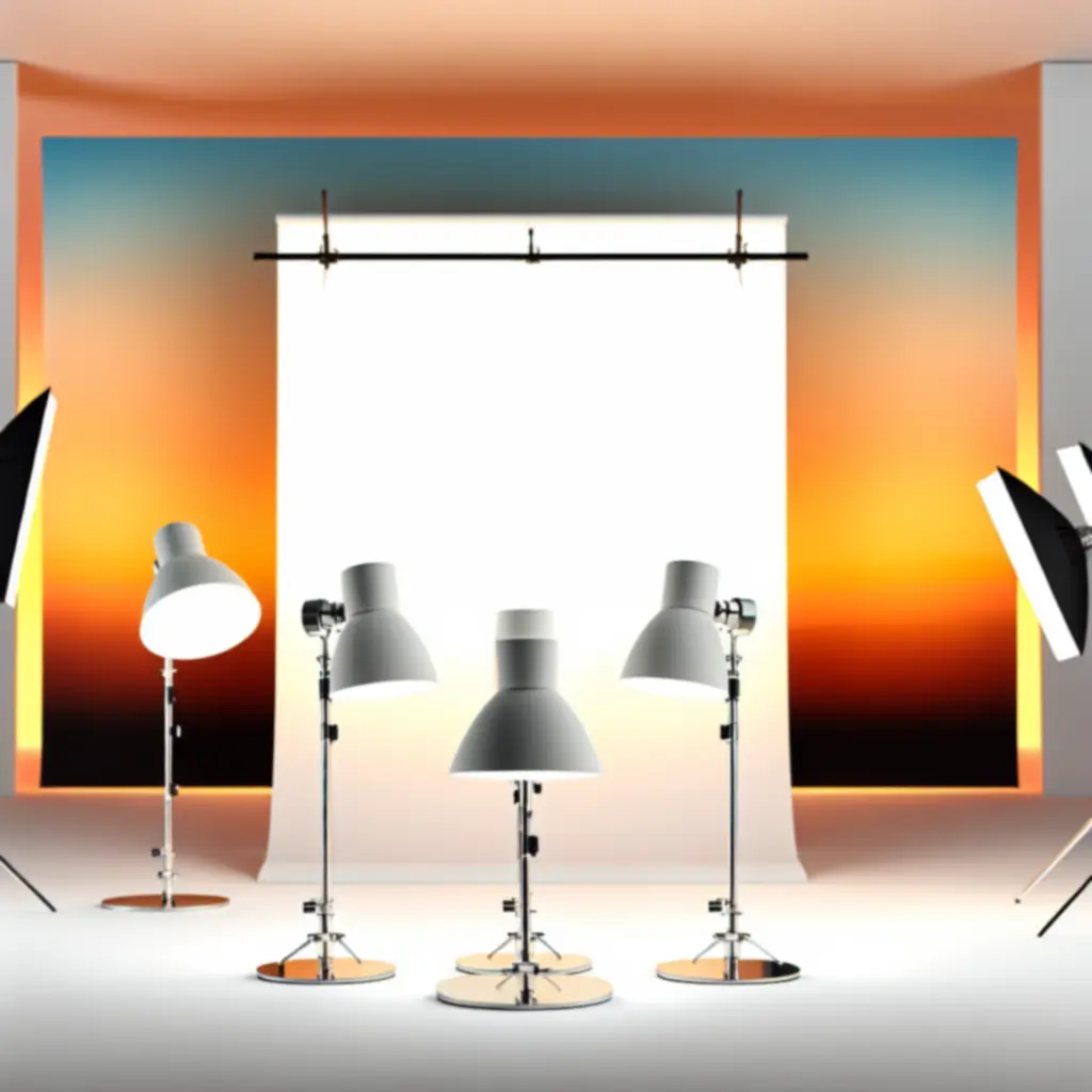 Wybrane inteligentne lampy Nadavasan prezentujące płynne gradienty barw