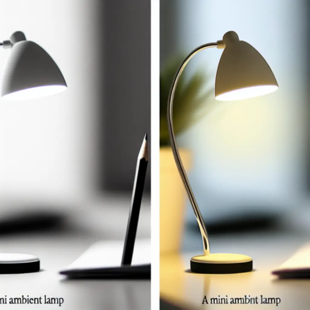 Lampa Mini Ambient — kompaktna lampa do biura